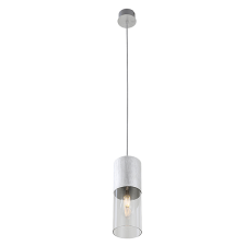 RÁBALUX ZELKOVA FÜGGESZTÉK E27 1XMAX.40W IP20 12X120CM SÚROLT ALUMÍNIUM világítás