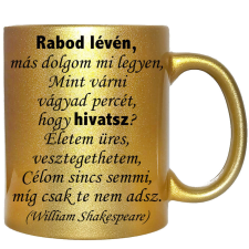 Rabod lévén... – Bögre, változtatható felirattal, exkluzív színekben bögrék, csészék