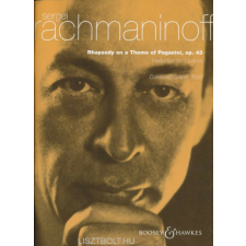  RACHMANINOV:RHAPSODY 2 PIANOS 4 MS tankönyv
