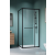 Radaway Alienta Black SD II 100x80 szögletes zuhanykabin, fekete profil 10192180-54-01