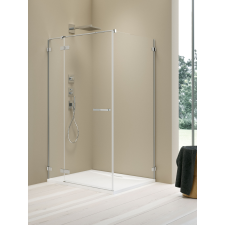 Radaway Arta KDJ II szögletes zuhanykabin 110x75 átlátszó balos kád, zuhanykabin