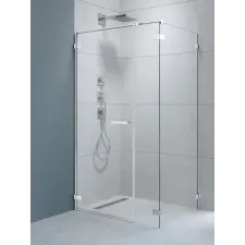 Radaway Arta KDS I szögletes zuhanykabin 130x80 átlátszó balos kád, zuhanykabin