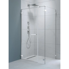 Radaway Arta KDS I szögletes zuhanykabin 90x100 átlátszó balos kád, zuhanykabin