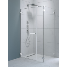 Radaway Arta KDS I szögletes zuhanykabin 90x80 átlátszó balos kád, zuhanykabin