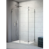 Radaway Arta KDS II szögletes zuhanykabin 110x75 átlátszó balos