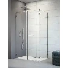 Radaway Arta KDS II szögletes zuhanykabin 140x75 átlátszó jobbos kád, zuhanykabin
