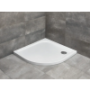 Radaway Delos A 80x80 íves zuhanytálca ST 90 zuhanyszifonnal SDA0808-01
