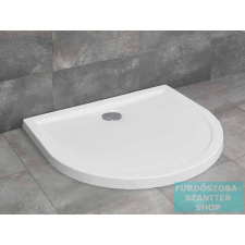 Radaway Delos P 100x90 félköríves zuhanytálca ST 90 zuhanyszifonnal 4Z19035-03N kád, zuhanykabin