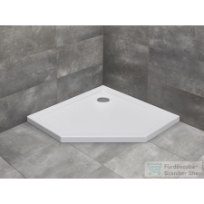 Radaway Doros PT 80x80 ötszögletű zuhanytálca szifonnal SDRPT8080-01 kád, zuhanykabin