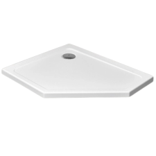 Radaway Doros PT E szögletes zuhanytálca balos 100x80 cm (SDRPT1080-01L) kád, zuhanykabin