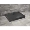 Radaway Doros Stone D szögletes fekete zuhanytálca előlappal 120x90 fekete, ajándék szifonnal