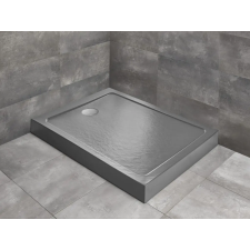 Radaway Doros Stone F 120x90 zuhanytálca előlappal antracit SDRFP1290-05-64S kád, zuhanykabin