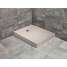 Radaway Doros Stone F szögletes beige zuhanytálca előlappal 140x80 beige, ajándék szifonnal kád, zuhanykabin