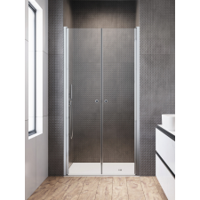 Radaway Eos DWD I zuhanyajtó 90 átlátszó kád, zuhanykabin
