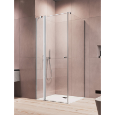 Radaway Eos KDJ II szögletes zuhanykabin 120x80 átlátszó balos kád, zuhanykabin