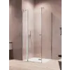 Radaway Eos KDJ II szögletes zuhanykabin 90x90 átlátszó jobbos