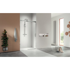 Radaway Espera Pro DWJ zuhanyajtó 110 átlátszó jobbos kád, zuhanykabin