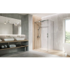 Radaway Espera Pro KDJ szögletes zuhanykabin 120x80 átlátszó balos
