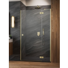 Radaway Essenza Brushed Gold DWJ szálcsiszolt arany zuhanyajtó 110B