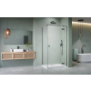 Radaway Essenza Brushed GunMetal ?KDJ szögletes ?szálcsiszolt fegyvermetál zuhanykabin 110x80 átlátszó balos