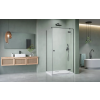 Radaway Essenza Brushed GunMetal ?KDJ szögletes ?szálcsiszolt fegyvermetál zuhanykabin 120x120 átlátszó balos