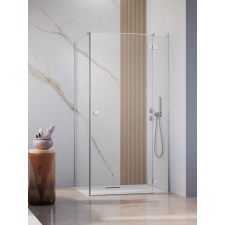 Radaway Essenza KDJ szögletes zuhanykabin 100x120 átlátszó balos kád, zuhanykabin