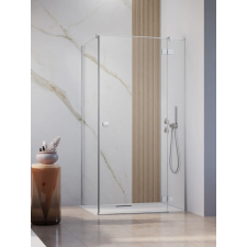 Radaway Essenza KDJ szögletes zuhanykabin 100x90 átlátszó balos kád, zuhanykabin