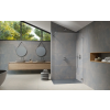 Radaway Essenza Pro 110 walk-in zuhanyfal, szálcsiszolt króm (10103110-91-01)