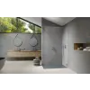 Radaway Essenza Pro 115 walk-in zuhanyfal, szálcsiszolt króm (10103115-91-01)