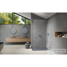Radaway Essenza Pro 135 walk-in zuhanyfal, szálcsiszolt króm (10103135-93-01) kád, zuhanykabin