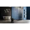 Radaway Essenza Pro Black KDJ szögletes fekete zuhanykabin 120x70 átlátszó balos