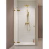 Radaway Essenza Pro Brushed Gold DWJ szálcsiszolt arany zuhanyajtó 110J