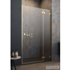 Radaway Essenza Pro Gold DWJ 120 zuhanyajtó arany jobbos 10099120-09-01R