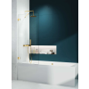Radaway Essenza Pro Gold PNJ II 80 kádparaván arany 10101080-09-01