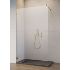 Radaway Essenza Pro Gold Walk-in arany zuhanyfal 80 kád, zuhanykabin