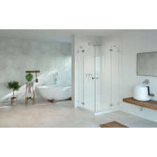 Radaway Essenza Pro KDD szögletes zuhanykabin 90x90 átlátszó kád, zuhanykabin