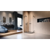 Radaway Essenza Pro PDD 80x80 íves zuhanykabin, fekete 10095080-54-01L_10095080-54-01R