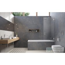 Radaway Essenza Pro PNJ II 70 kádparaván, szálcsiszolt króm 10101070-91-01 kád, zuhanykabin
