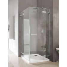 Radaway Euphoria KDD szögletes zuhanykabin 100x90 átlátszó kád, zuhanykabin