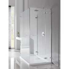 Radaway Euphoria KDJ P szögletes zuhanykabin 100x120 átlátszó balos kád, zuhanykabin