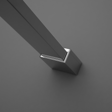 Radaway Euphoria Walk-in VI zuhanyfal 120x90 átlátszó kád, zuhanykabin