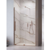 Radaway Furo Brushed Copper DWJ szálcsiszolt réz zuhanyajtó 120 átlátszó balos