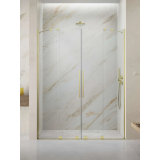 Radaway Furo Brushed Gold DWD szálcsiszolt arany zuhanyajtó 180 átlátszó kád, zuhanykabin
