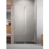 Radaway Furo Brushed Nickel DWJ szálcsiszolt króm zuhanyajtó 100 átlátszó jobbos