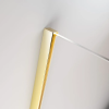 Radaway Furo Gold DWD arany zuhanyajtó 130 átlátszó