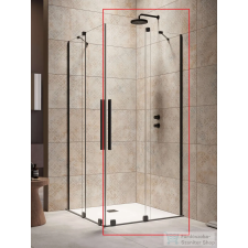 Radaway Furo KDD 120J zuhanykabin jobbos zuhanyajtó, fekete 10105120-54-01R kád, zuhanykabin