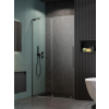 Radaway Furo SL Brushed Gunmetal DWJ szálcsiszolt fegyvermetál zuhanyajtó 110 átlátszó jobbos