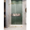 Radaway Furo SL Gold Walk-in arany zuhanyfal 110 átlátszó jobbos