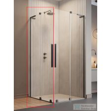 Radaway Furo SL KDD 110B zuhanykabin balos zuhanyajtó, szálcsiszolt fegyvermetál 10305110-92-01L kád, zuhanykabin