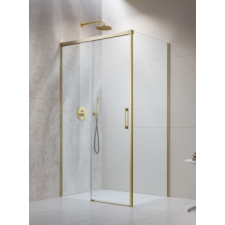 Radaway Idea 8 Brushed Gold KDB szögletes szálcsiszolt arany zuhanykabin 110J+75B kád, zuhanykabin